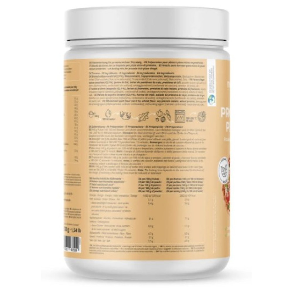 Белковая смесь для пиццы помогает легко приготовить полезное и сытное блюдо дома. Поддерживает чувство сытости, снабжает организм белком и подходит для активного образа жизни.