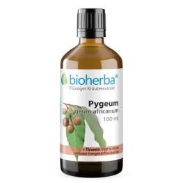 Жидкая настойка Pygeum africanum с витамином B1. Поддерживает энергетический обмен и легко дозируется. Растительный экстракт в удобной форме для ежедневного применения.