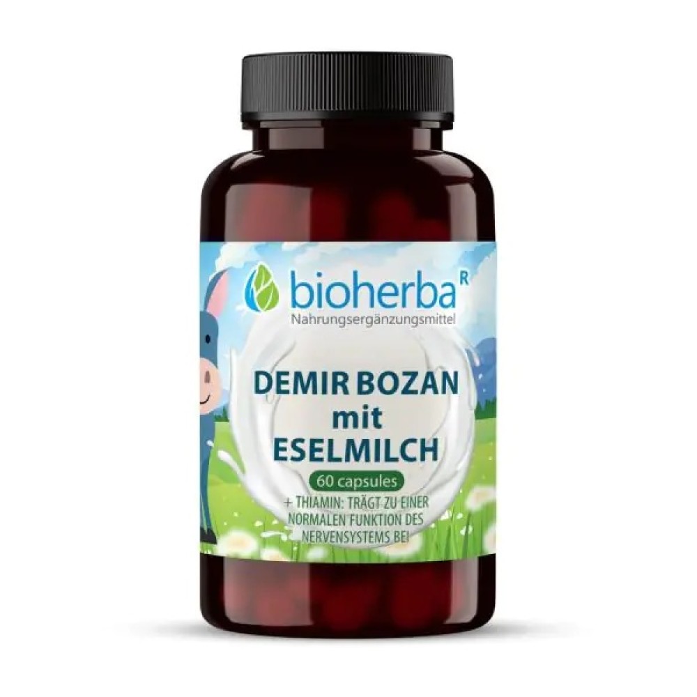 Капсулы Demir Bozan с экстрактом ослиного молока и растительными компонентами поддерживают нервную систему, обеспечивают удобный приём и подходят для ежедневного использования. Капсулы Demir Bozan с экстрактом ослиного молока и растительными компонентами поддерживают нервную систему, обеспечивают удобный приём и подходят для ежедневного использования.