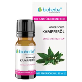 Эфирное камфорное масло с бодрящим древесно-свежим ароматом подходит для ароматических смесей, косметических процедур и домашнего ухода в разбавленном виде.