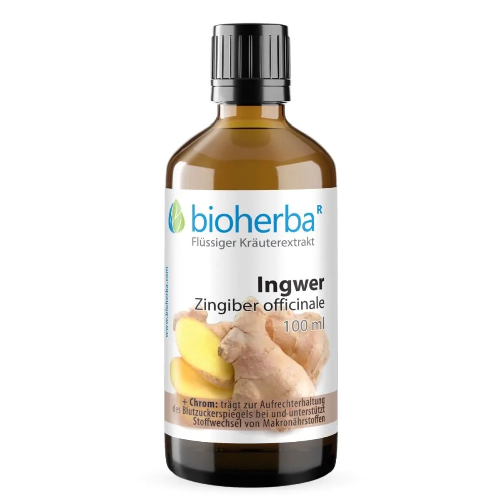 Жидкая добавка "Имбирь, Zingiber officinale" 100 мл с растительным экстрактом корня имбиря и хромпиколинатом для поддержки метаболизма, нормализации сахара в крови и укрепления общего здоровья. Жидкая добавка "Имбирь, Zingiber officinale" 100 мл с растительным экстрактом корня имбиря и хромпиколинатом для поддержки метаболизма, нормализации сахара в крови и укрепления общего здоровья.