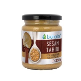 Кунжутная паста тахини из 100% цельнозернового кунжута с насыщенным ореховым вкусом. Подходит для соусов, хумуса, намазок, выпечки и повседневного питания.
