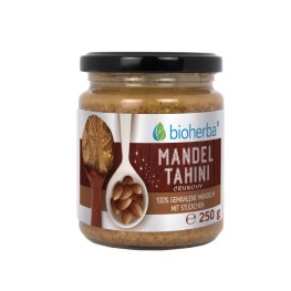 Миндальная паста Crunchy из 100% молотого миндаля с кусочками. Кремово-хрустящая текстура подходит для тостов, каш, смузи, выпечки и ежедневного питания.