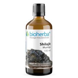Настойка Shilajit Mumijo с витамином B6 и шилажитом в жидкой форме подходит для ежедневного применения и поддерживает нормальную работу иммунной системы.
