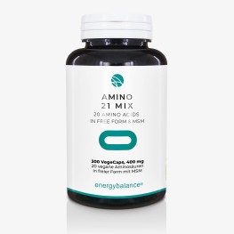 Комплекс из 20 аминокислот в свободной форме с optiMSM в растительных капсулах. Содержит жизненно важные аминокислоты и подходит для ежедневного применения.