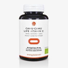 Био капсулы Camu-Camu с натуральным витамином C из амазонской ягоды для поддержки иммунной системы, защиты клеток и ежедневного антиоксидантного питания.