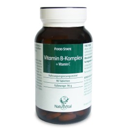 Комплекс FOOD STATE с витаминами группы B, магнием и витамином C поддерживает энергетический обмен и нервную систему. Формула с высокой биодоступностью подходит веганам.