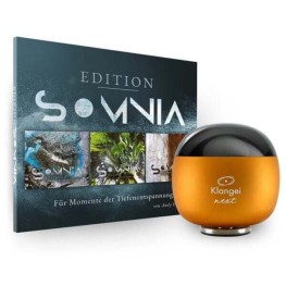 Klangei® Next Somnia — устройство с виброакустическим воспроизведением музыки, создающее атмосферу глубокого расслабления, отдыха, медитации и комфортного восстановления в течение дня.