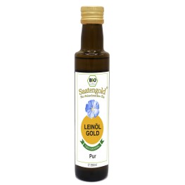 Био-льняное масло “Pur” свежего отжима, богатое Омега-3, с мягким вкусом, идеально для салатов, смузи, каш и холодных блюд, не предназначено для термической обработки.