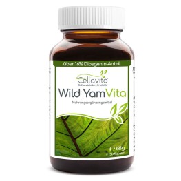 Wild Yam Vita — капсулы с экстрактом ямса, богаты диосгенином, поддерживают женский гормональный баланс, улучшают самочувствие, подходят для веганов и без добавок.