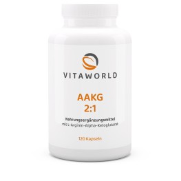 Веганские капсулы AAKG (L-Аргинин-альфа-кетоглутарат) без добавок, 3225 мг аргинина в суточной дозе, соотношение Аргинин:Кетоглутарат 2:1, ферментация из кукурузы, без ГМО, глютена и лактозы.