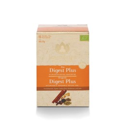 Аюрведический чай Digest Plus (био) — натуральная смесь специй для мягкой поддержки пищеварения. Подходит после плотной еды, имеет пряный вкус и традиционный состав растений.
