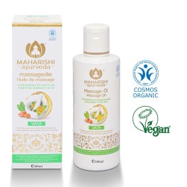 Аюрведическое массажное масло для нормальной и сухой кожи с кунжутным маслом, травами и ароматом лемонграсса. Дарит комфорт, мягкость коже и подходит для расслабляющего ухода.